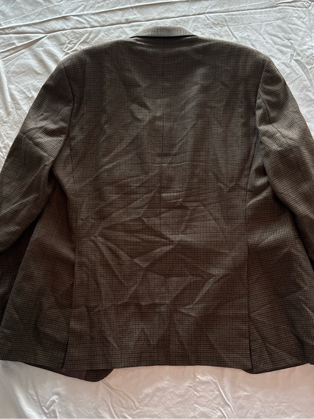 Ralph Lauren Men's Tan/Brown Houndstooth Sport Coat - Picture 11 of 11